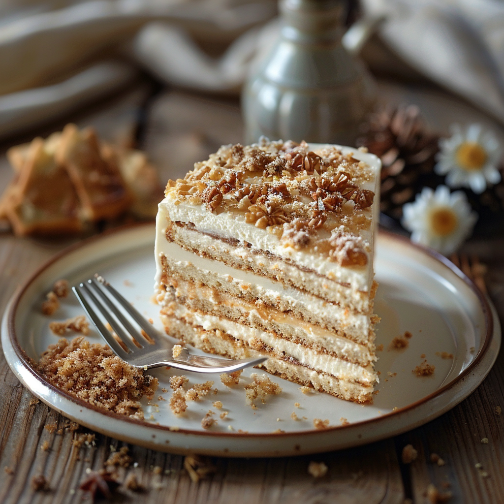 three layer cake