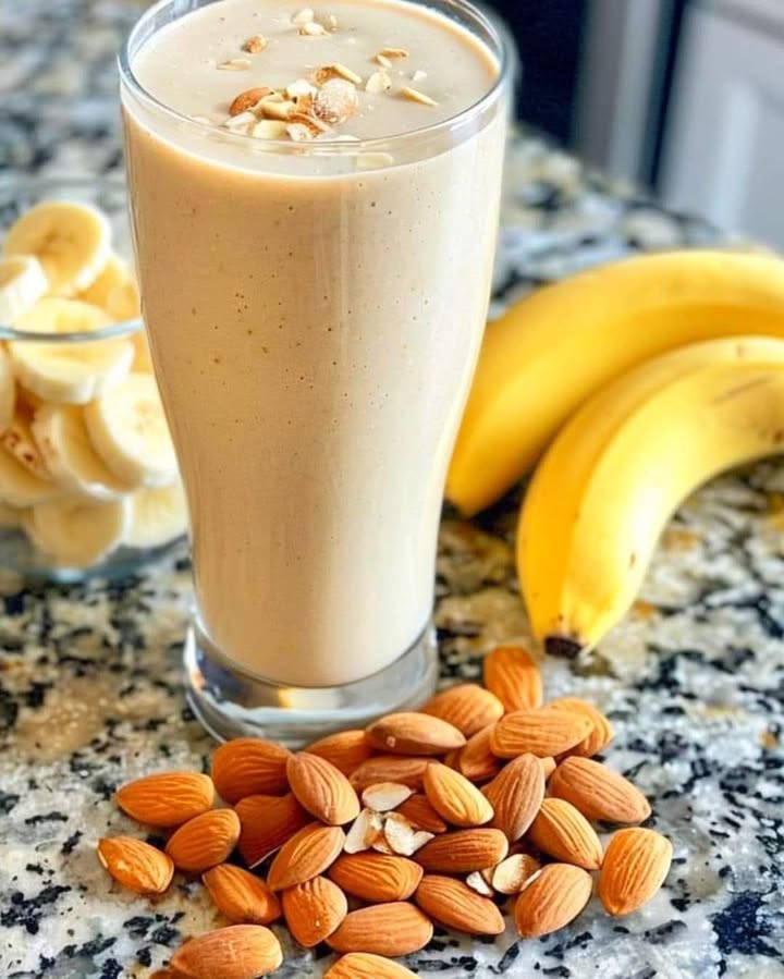 Creamy Banana Almond Smoothie