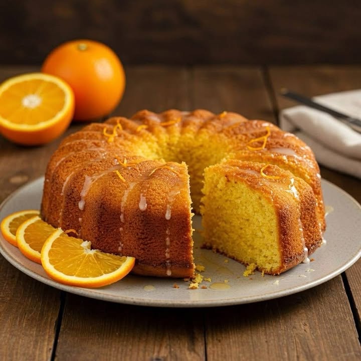 Fluffy Orange Cake