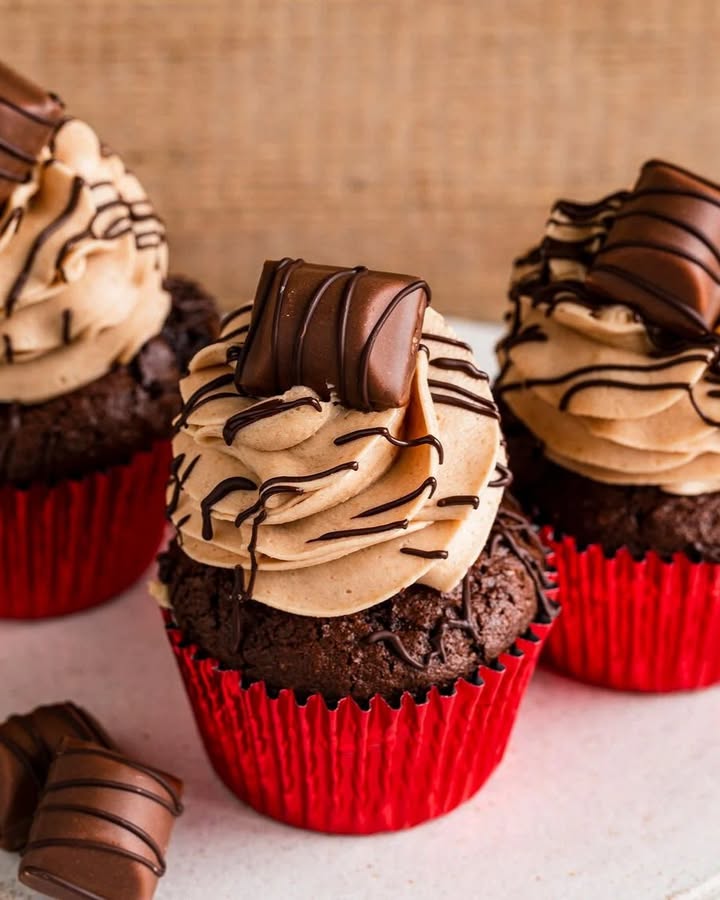 Kinder Bueno Cupcakes