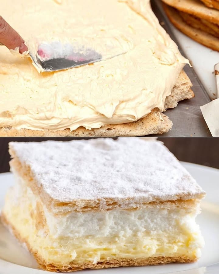Lemon Yogurt Millefeuille