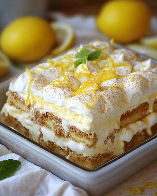 Limoncello Tiramisu Bliss