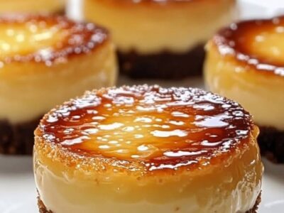 Mini Cheesecake Brûlées: Effortless & Irresistibly Delicious