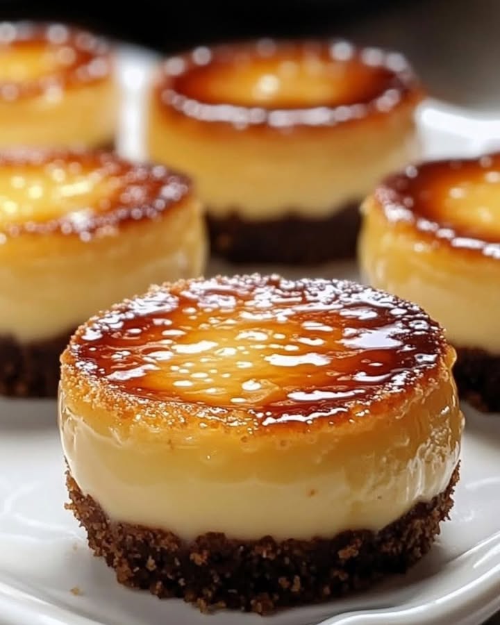 Mini Cheesecake Brûlées
