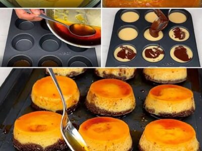 Mini Chocoflan Delight: Effortlessly Delicious & Irresistible Treat