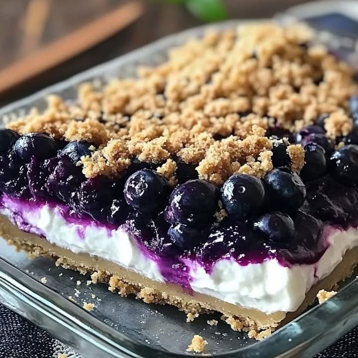 No-Bake Blueberry Delight