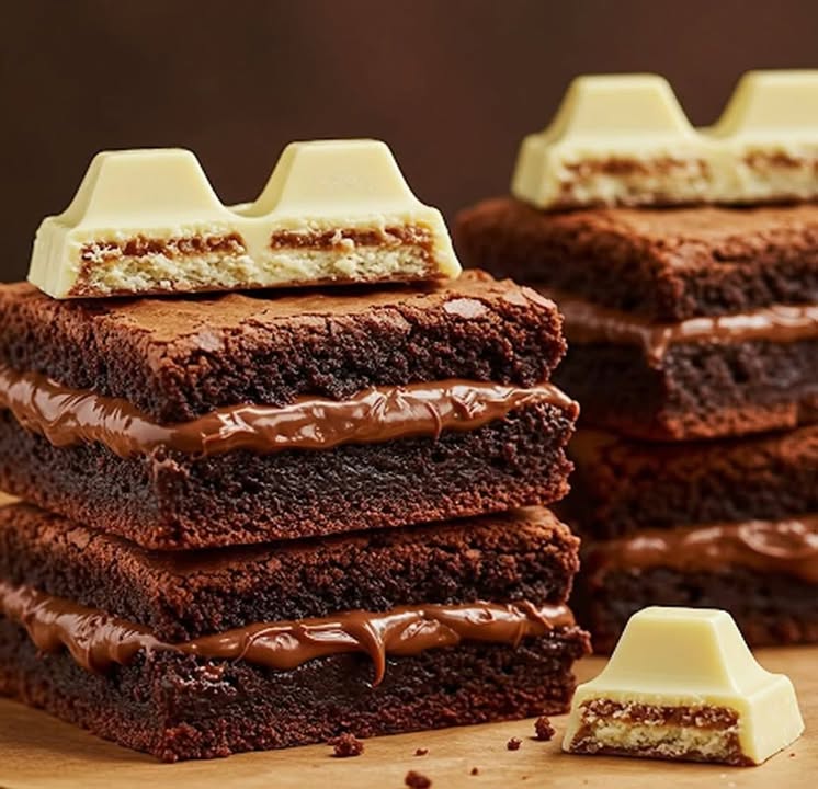 Nutella Kinder Brownies