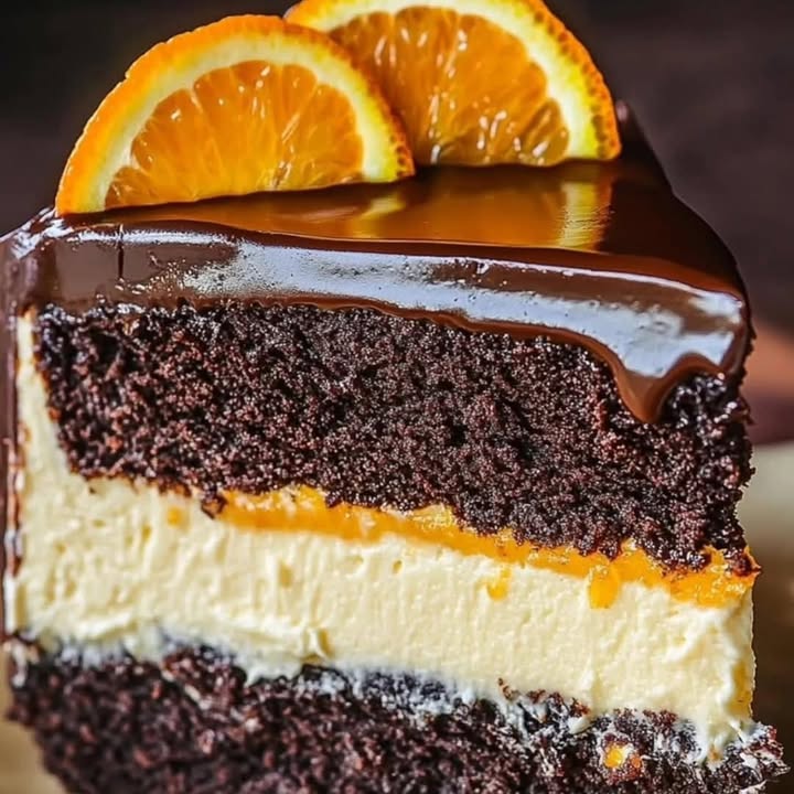 Orange Chocolate Cheesecake