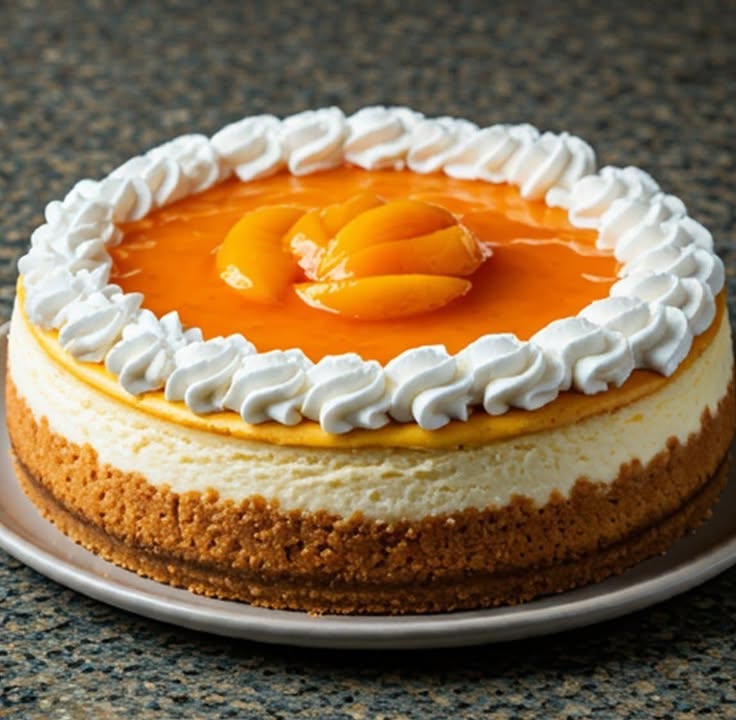 Peach Cheesecake Delight
