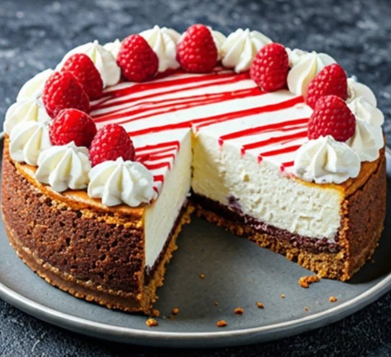 Raspberry Cream Cheesecake