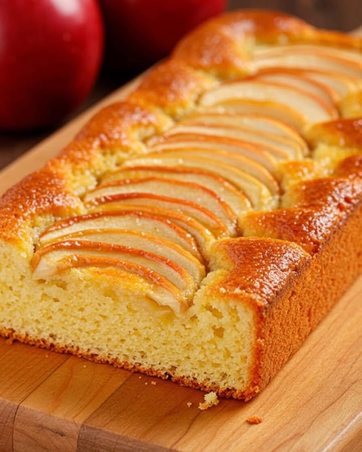 Spongy Apple Cake