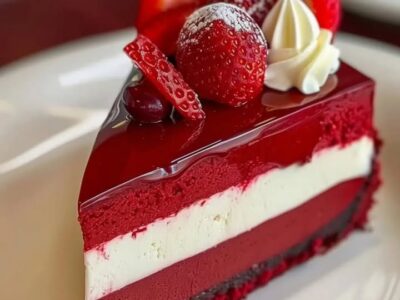Strawberry Velvet Cheesecake: The Ultimate Decadent Dessert