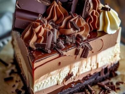 Triple Chocolate Delight: The Ultimate Decadent Treat