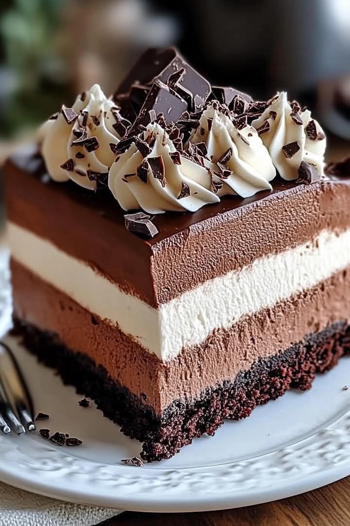 Triple Chocolate Mousse