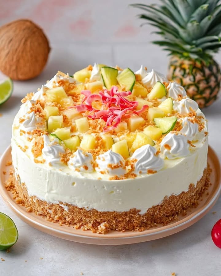 Tropical Cheesecake Delight