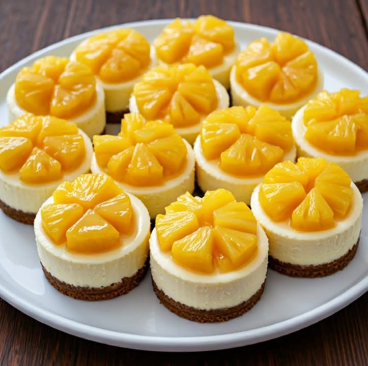 Tropical Coconut Cheesecakes