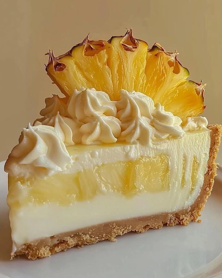 Tropical Cream Cheese Pie