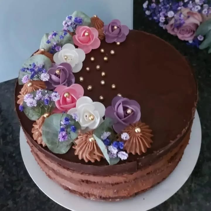 Valentine's Nougat Cake