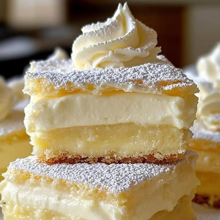 Vanilla Custard Squares