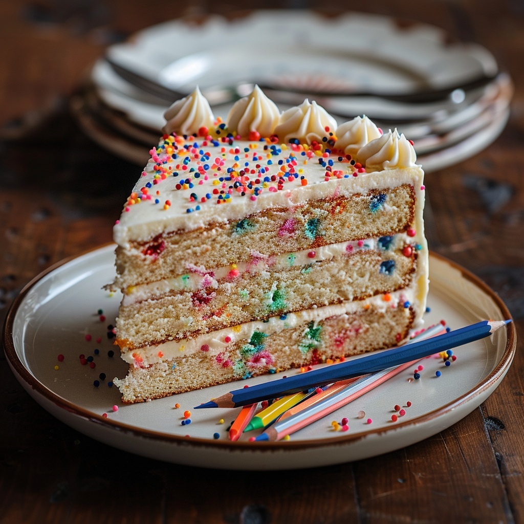 birthday cake coloring sheet