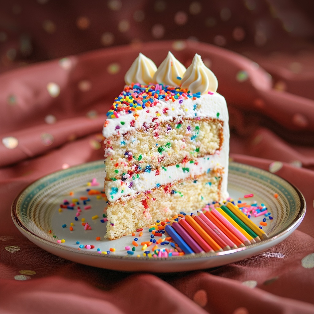 birthday cake coloring sheet