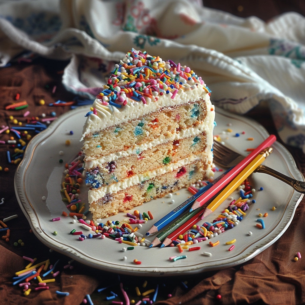 birthday cake coloring sheet