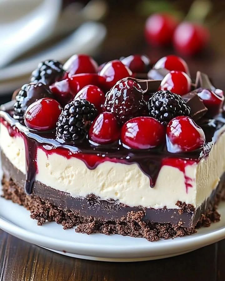 Decadent Berry Cheesecake