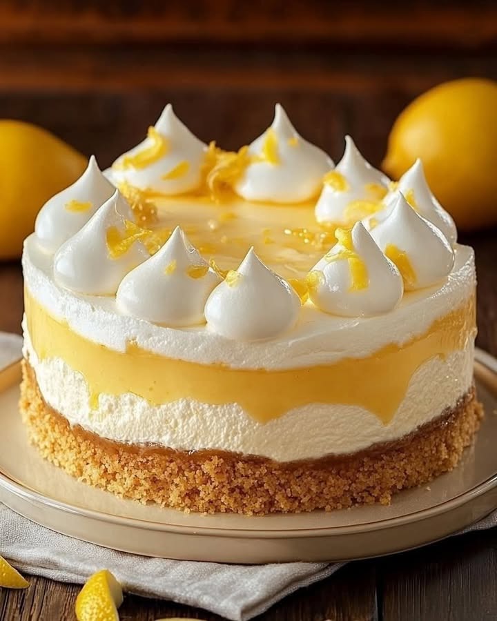 Lemon Meringue Cheesecake