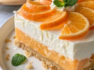 No-Bake Orange Cheesecake: Effortless & Irresistibly Delicious