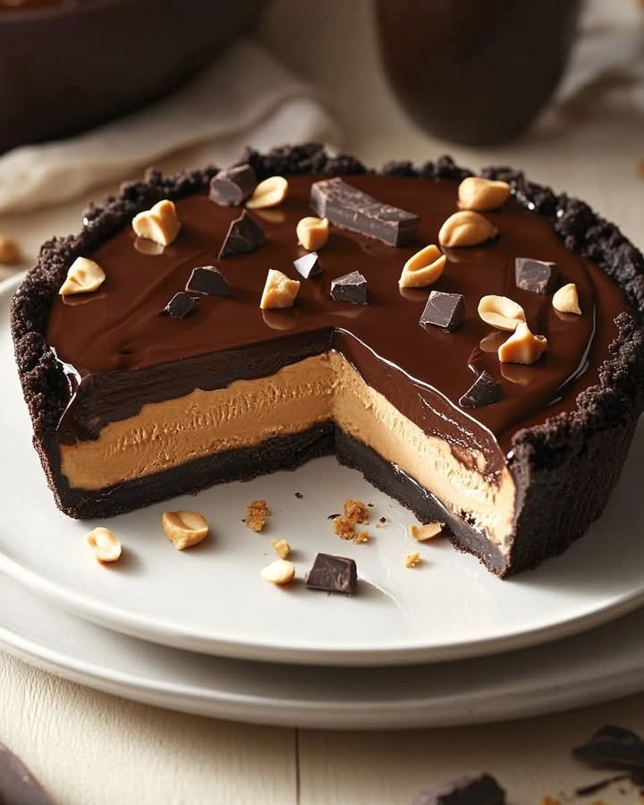 Peanut Butter Chocolate Pie