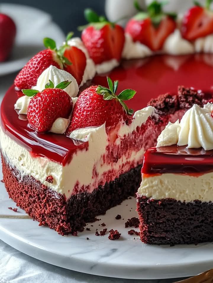 Red Velvet Cheesecake Delight