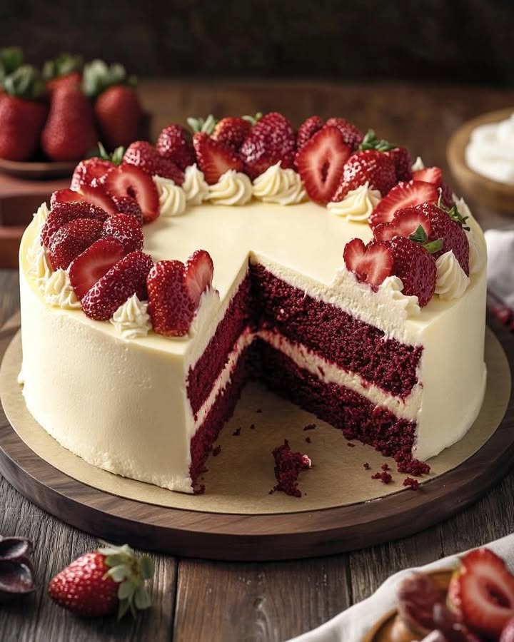 Red Velvet Cheesecake Delight