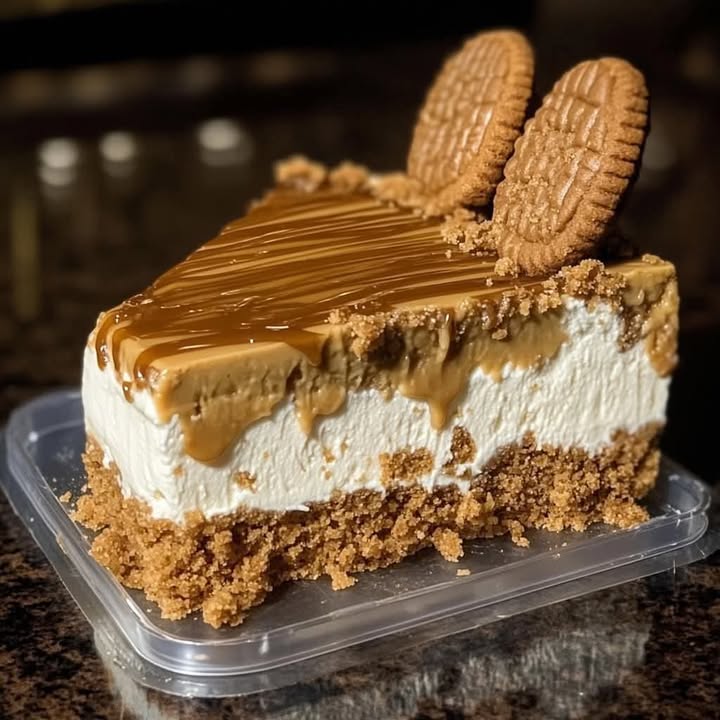 Biscoff Caramel Cheesecake