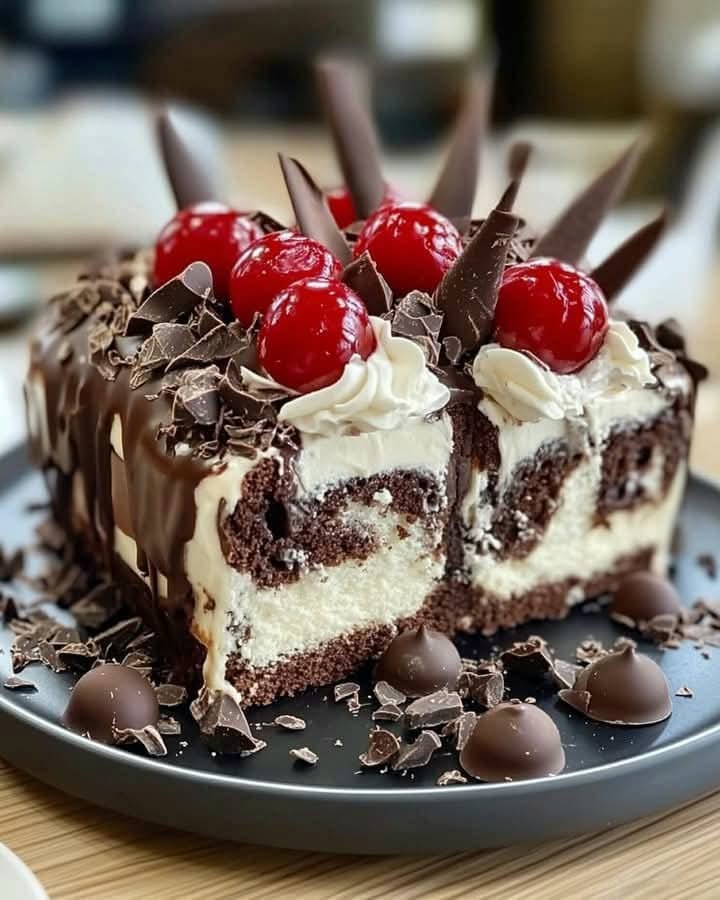 Chocolate Cherry Roll