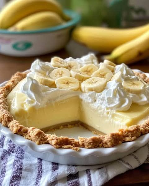 Classic Banana Pie