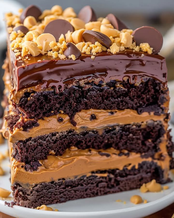 Decadent Peanut Butter Cake