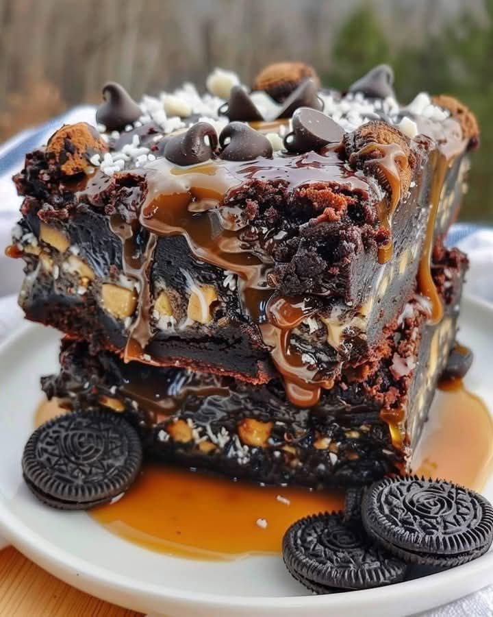 Decadent Slutty Brownies