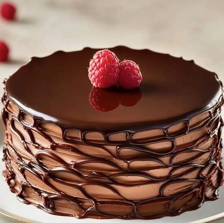 Triple Chocolate Mousse Cake