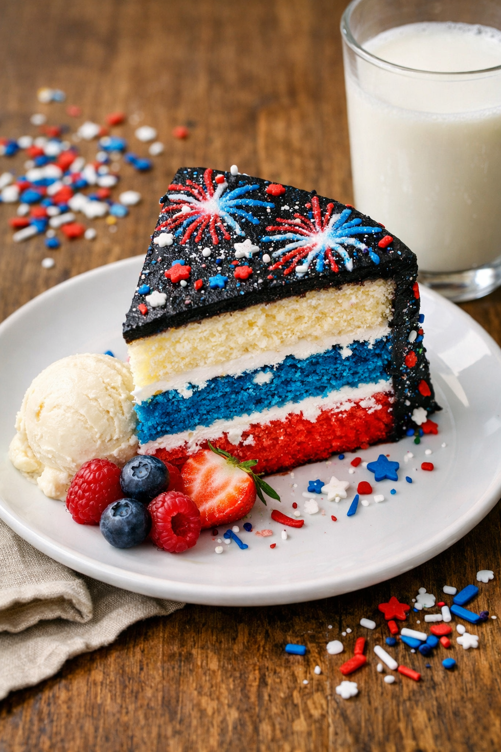 firework cake