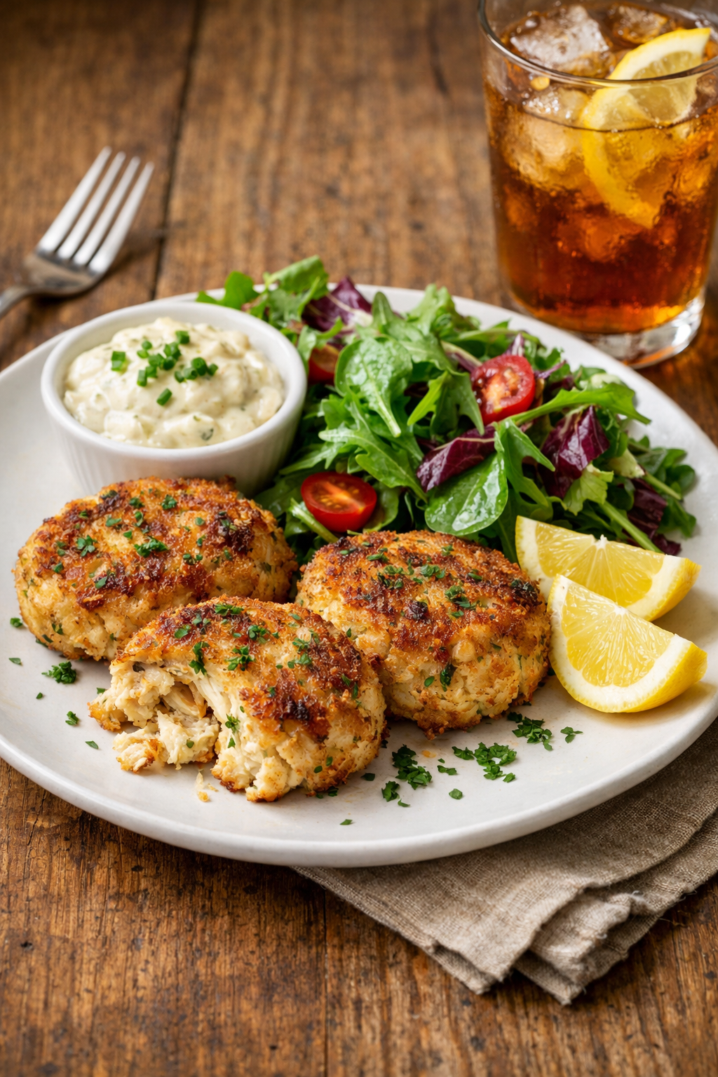 nutrition crab cakes