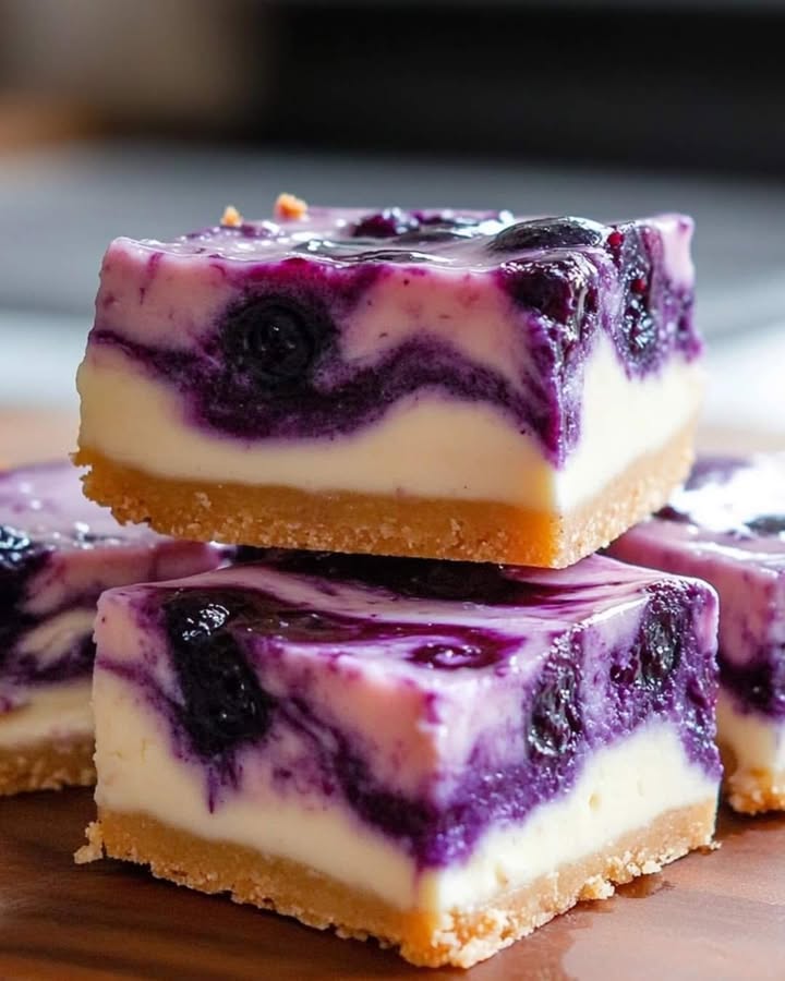 Blueberry Cheesecake Bars