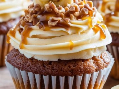 Caramel Banana Cupcakes: The Irresistibly Sweet Treat