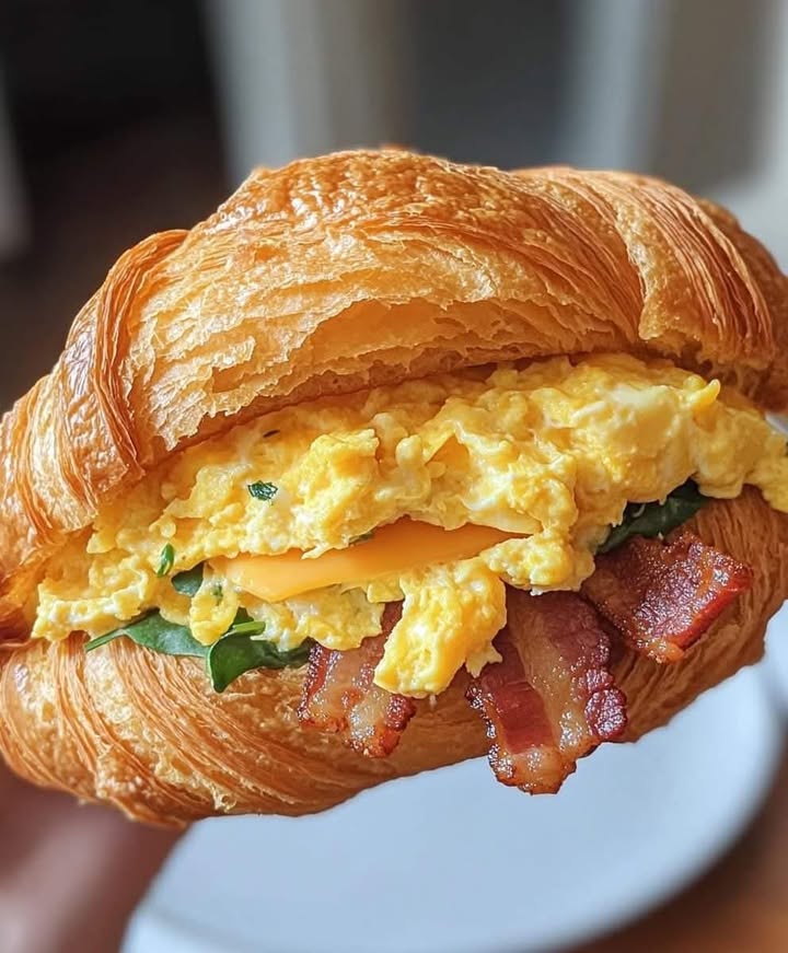 Cheesy Croissant Delight