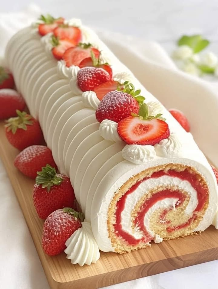 Cherry Chocolate Roll