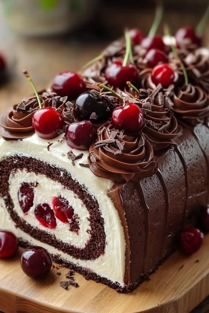 Cherry Chocolate Roll: Discover the Irresistible Delight - bakingsecret.com