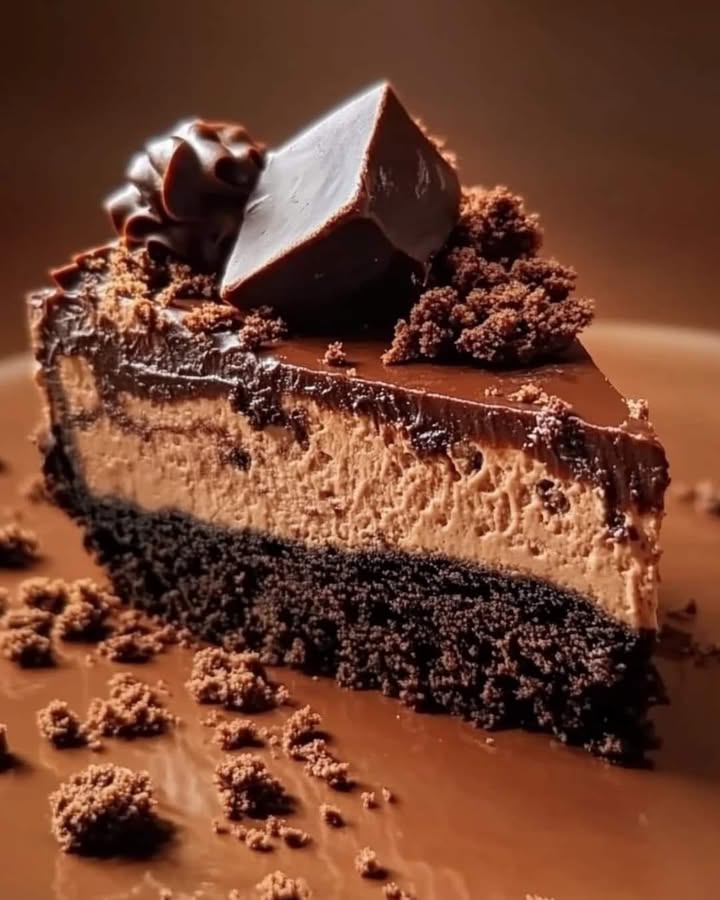 Chocolate Caramel Cheesecake