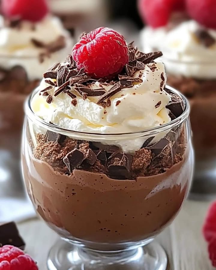 Chocolate Cheesecake Parfaits