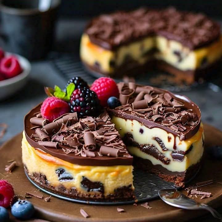Chocolate Cookie Cheesecake