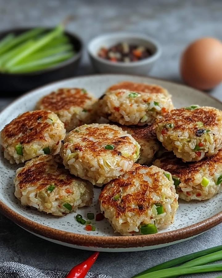 Crispy Cabbage Fritters