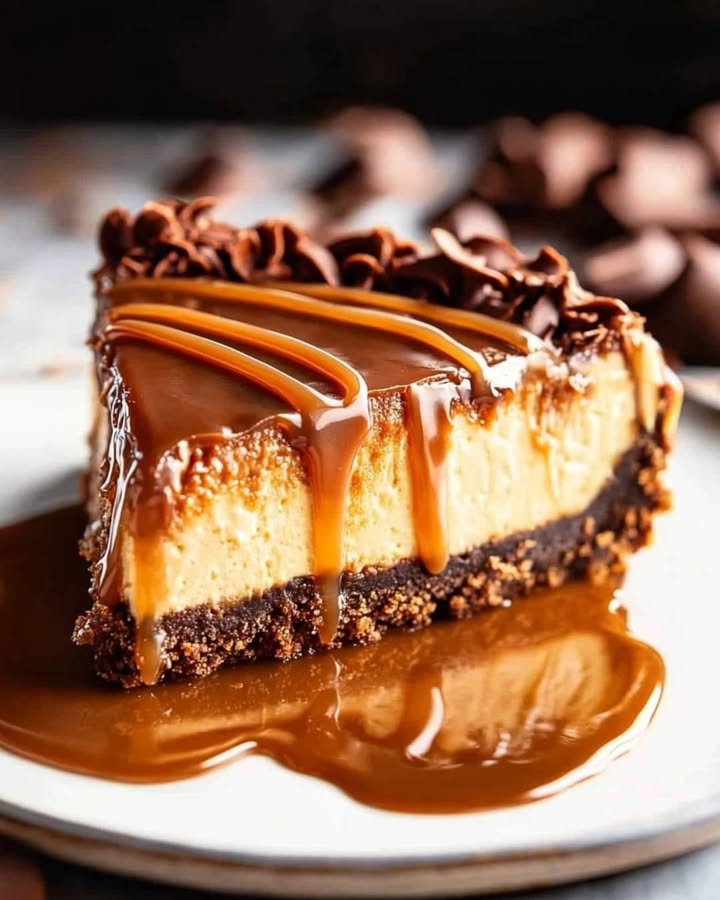 Decadent Caramel Cheesecake